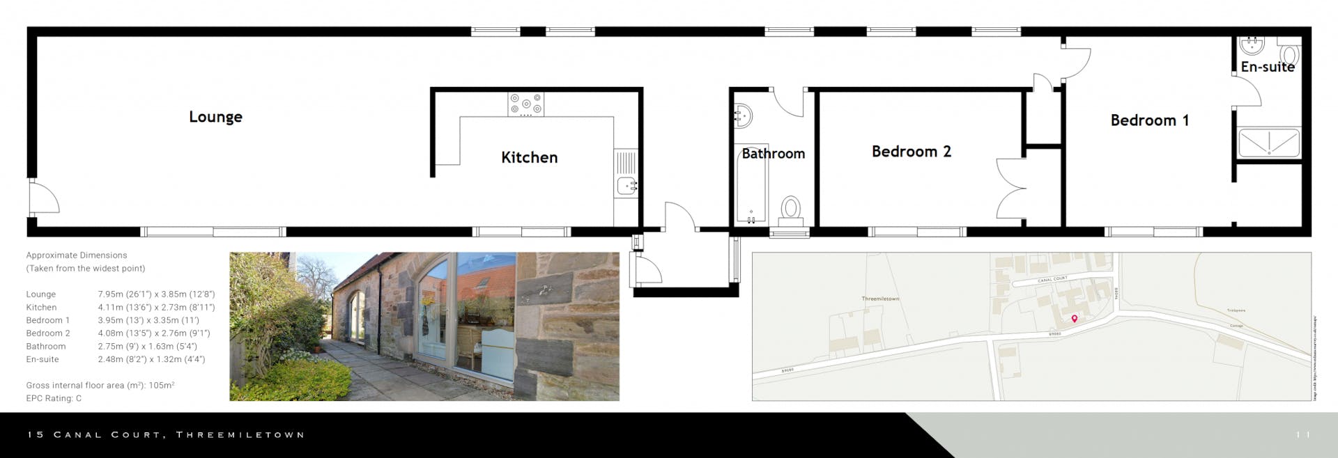 15 Canal Court, , Threemiletown, EH49 6LZ McEwan Fraser Legal