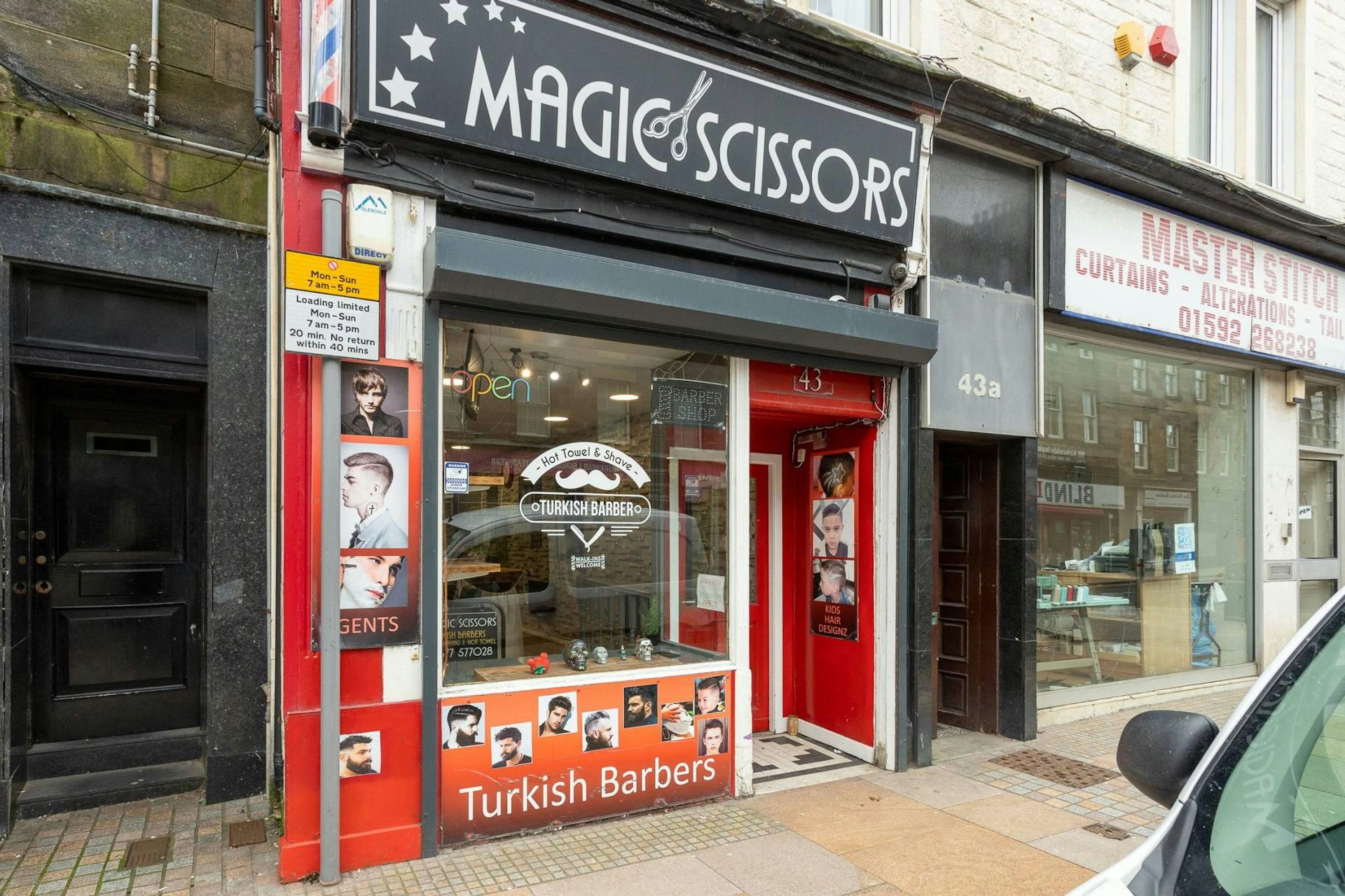 Magic Scissors Barber Shop 43 High Street, Kirkcaldy, KY1 1LL