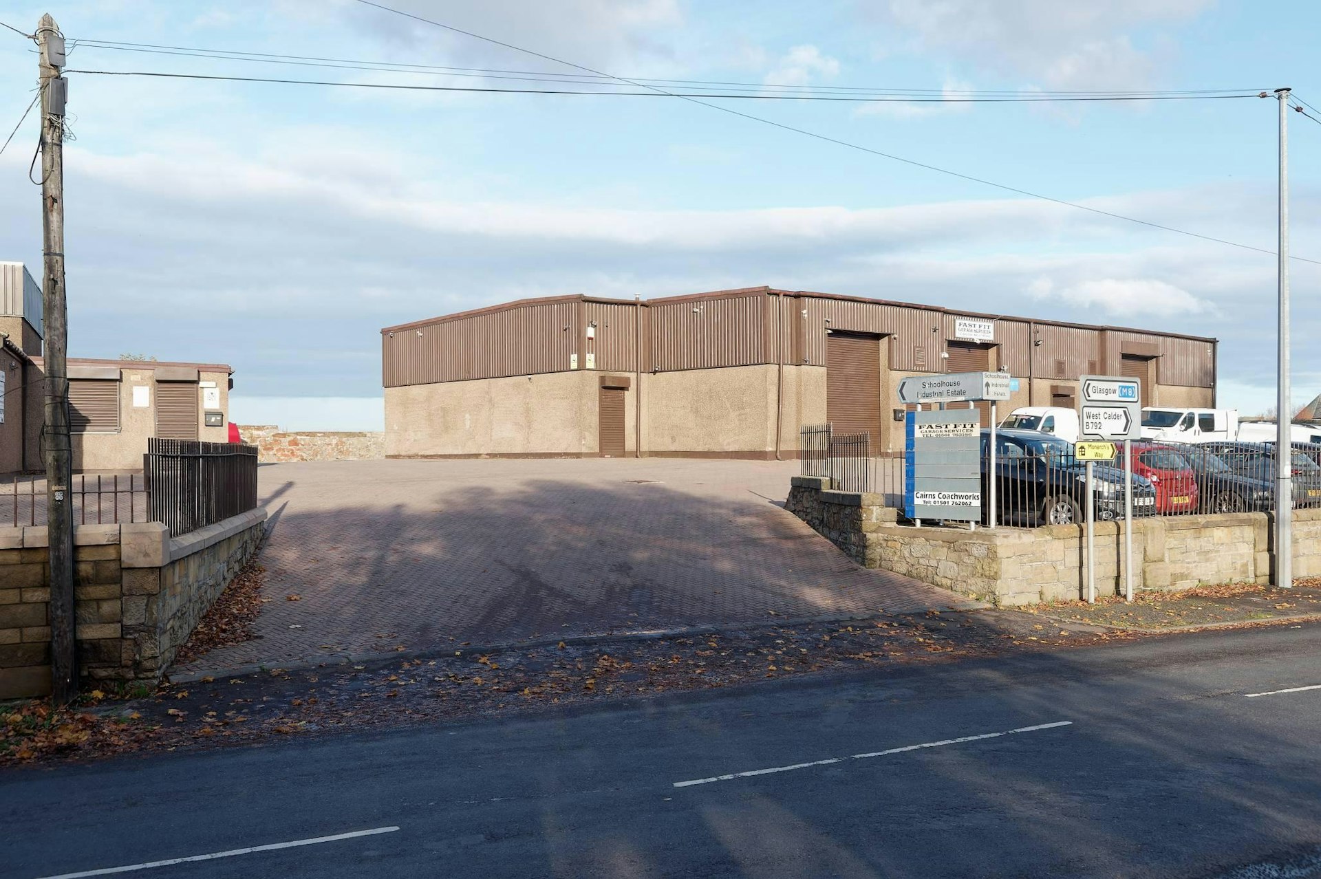 Schoolhouse Industrial Estate, Addiewell, EH55 8NF