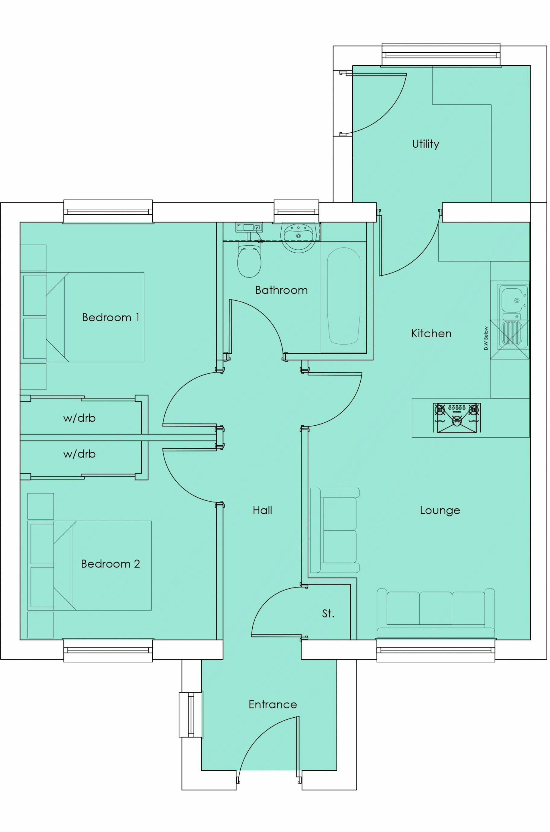 Plot 1 Kirkland Crescent, Dalry, KA24 5EA