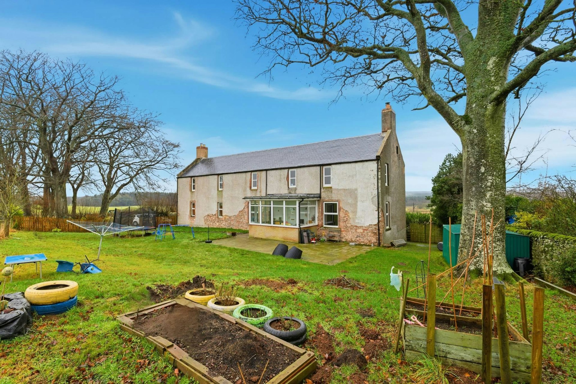 Thorneydykes Farmhouse Westruther, Gordon, TD3 6NG