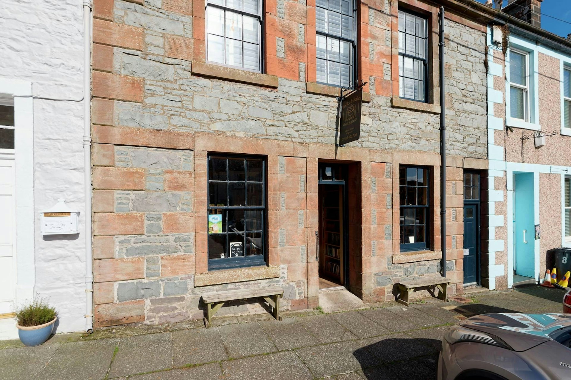 The Beltie Flat and Books & Bakes, 6 Bank Street, Wigtown, DG8 9HP