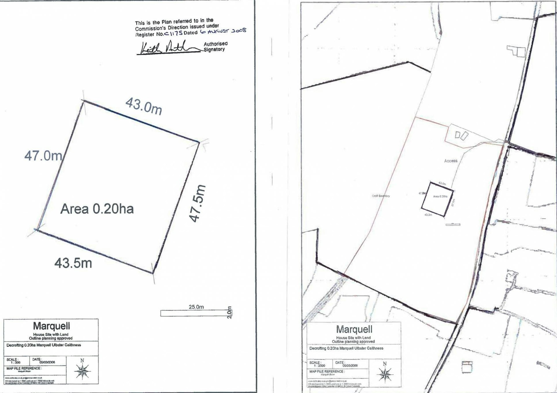 30 Acres croft land and building plots off of… McEwan Fraser Legal
