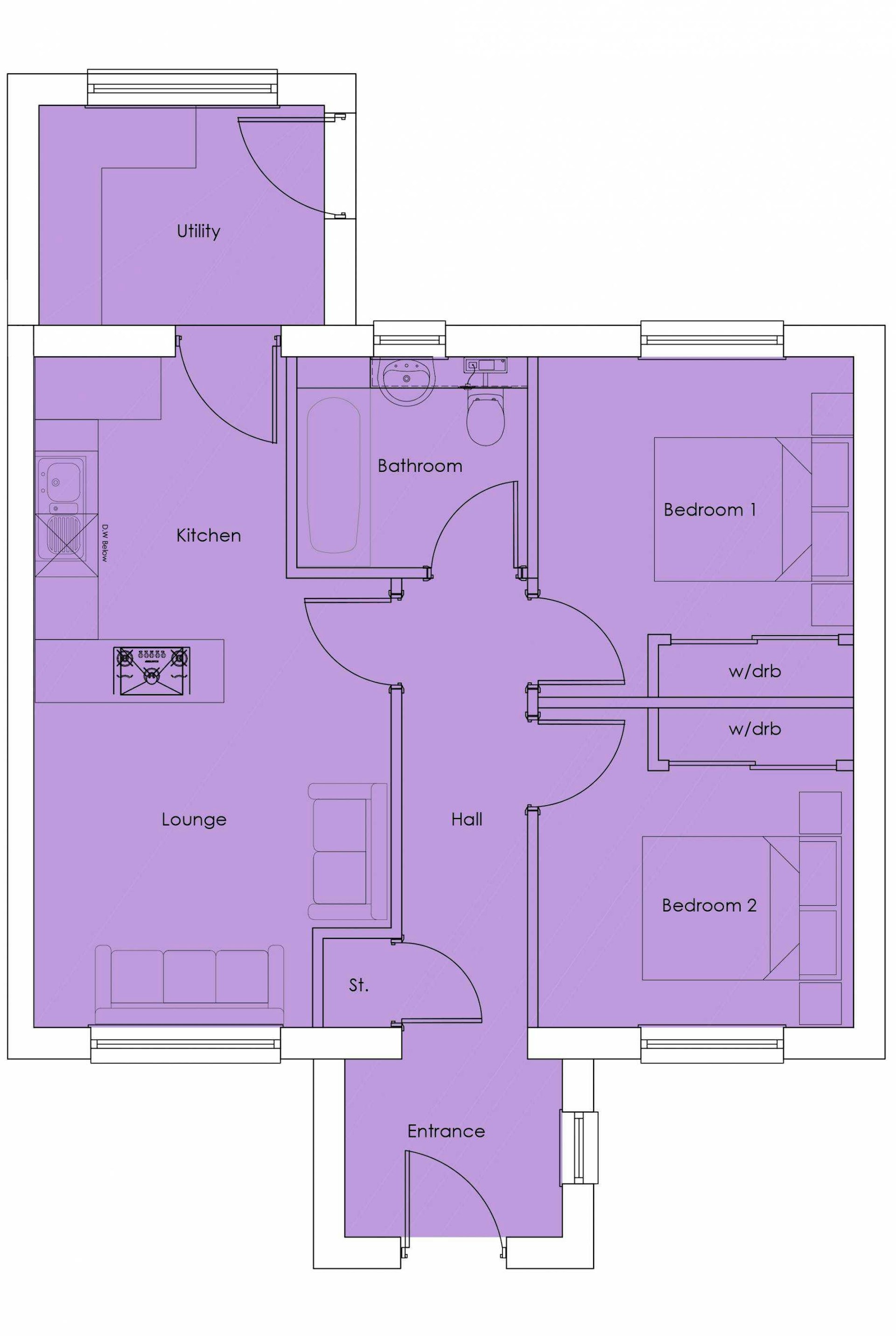 Plot 3 Kirkland Crescent, Dalry, KA24 5EA