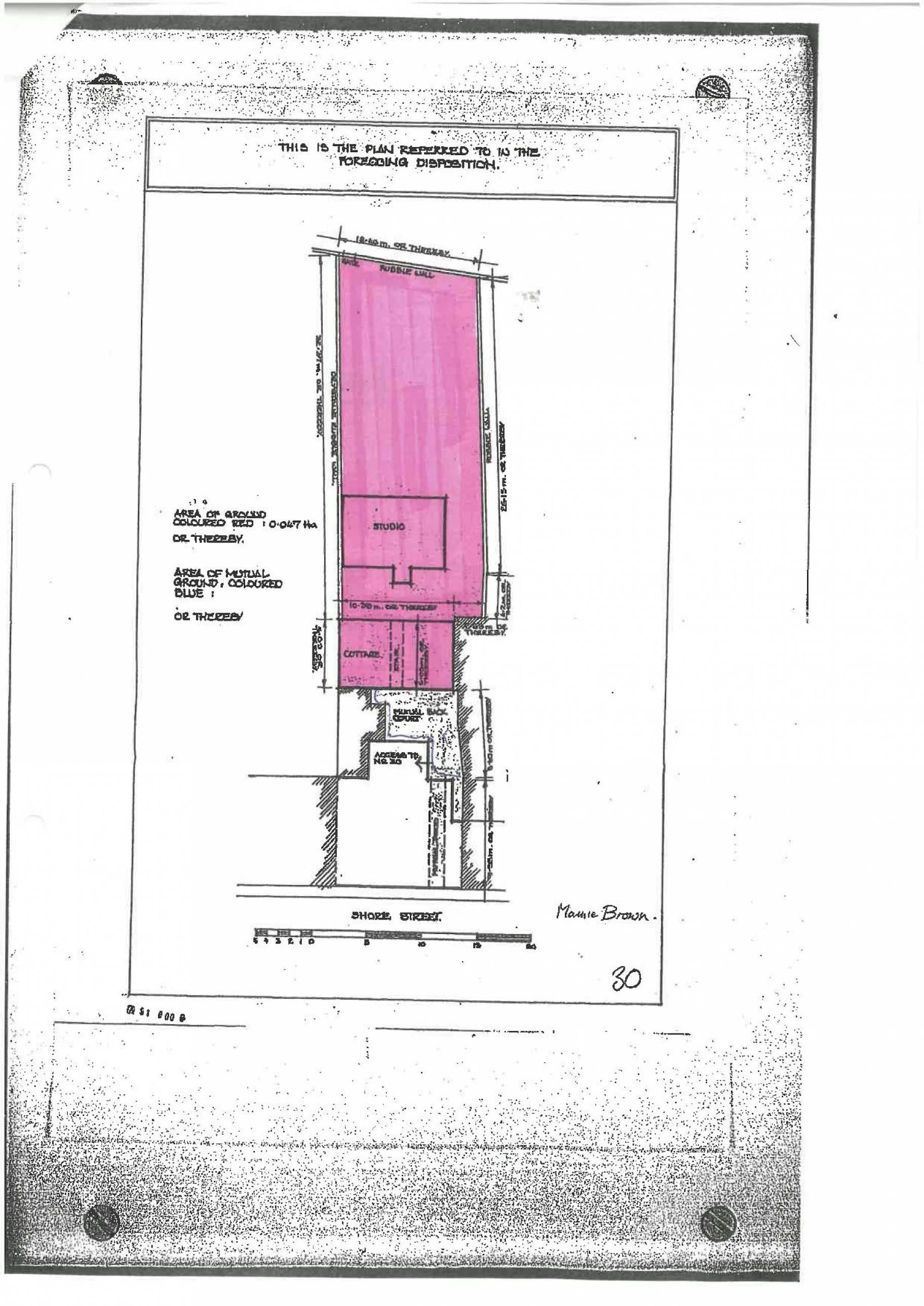Land at 30 Shore Street, , Anstruther, KY10 3AQ McEwan Fraser Legal